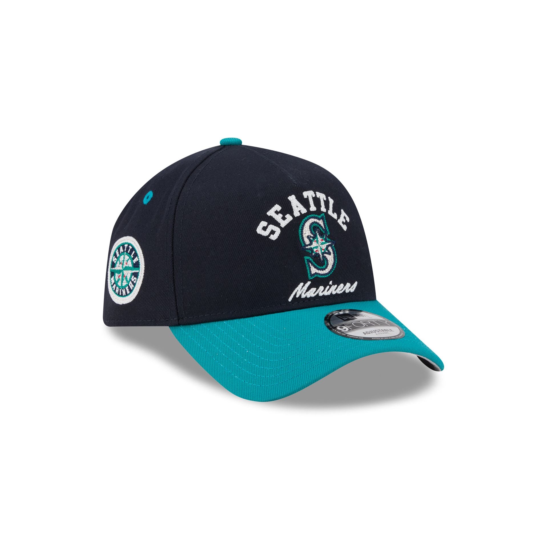 Seattle Mariners Arched 9FORTY A-Frame Snapback Hat