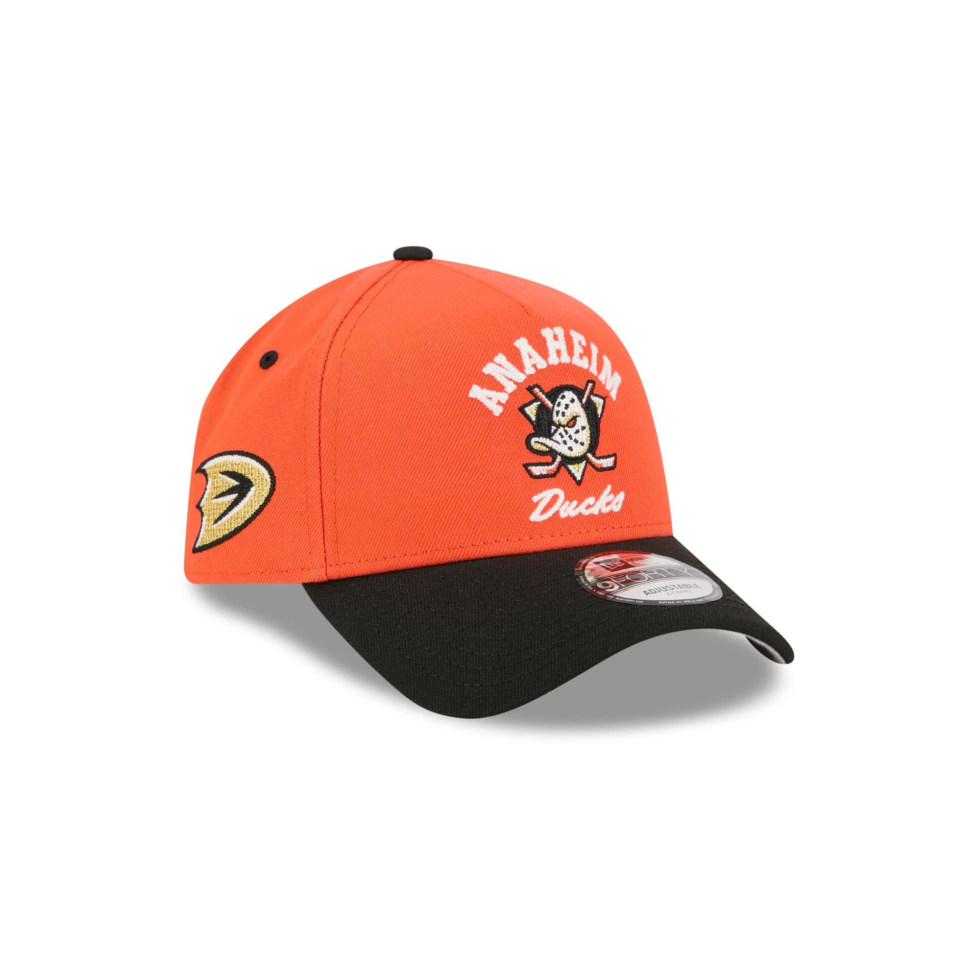 Anaheim Ducks Arched 9FORTY A-Frame Snapback Hat