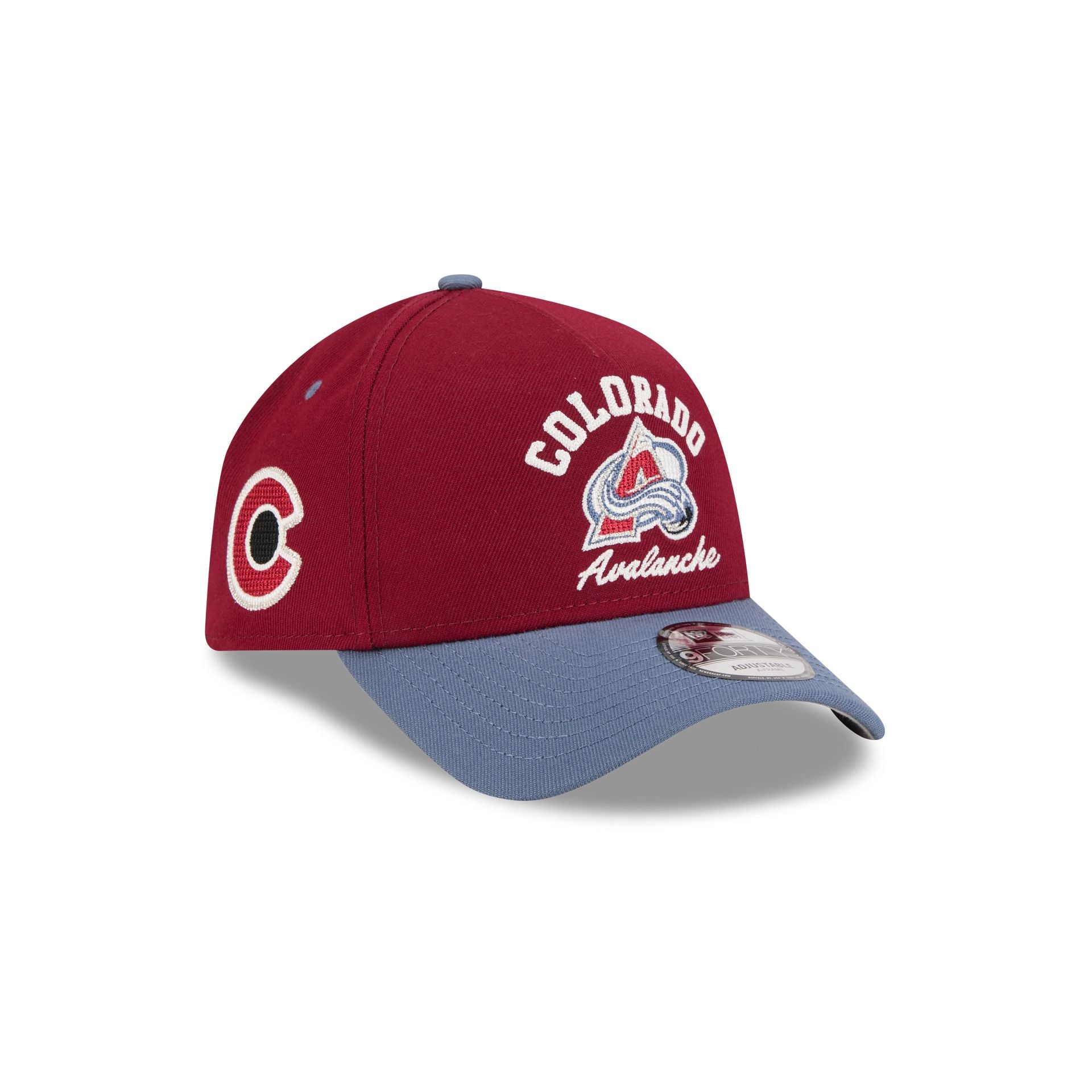 Colorado Avalanche Arched 9FORTY A-Frame Snapback Hat