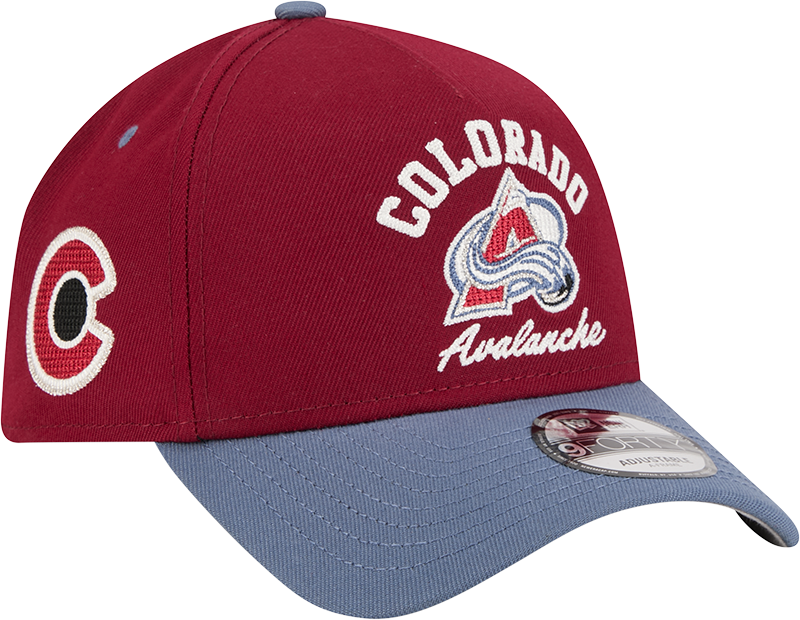 Colorado Avalanche Arched 9FORTY A-Frame Snapback Hat