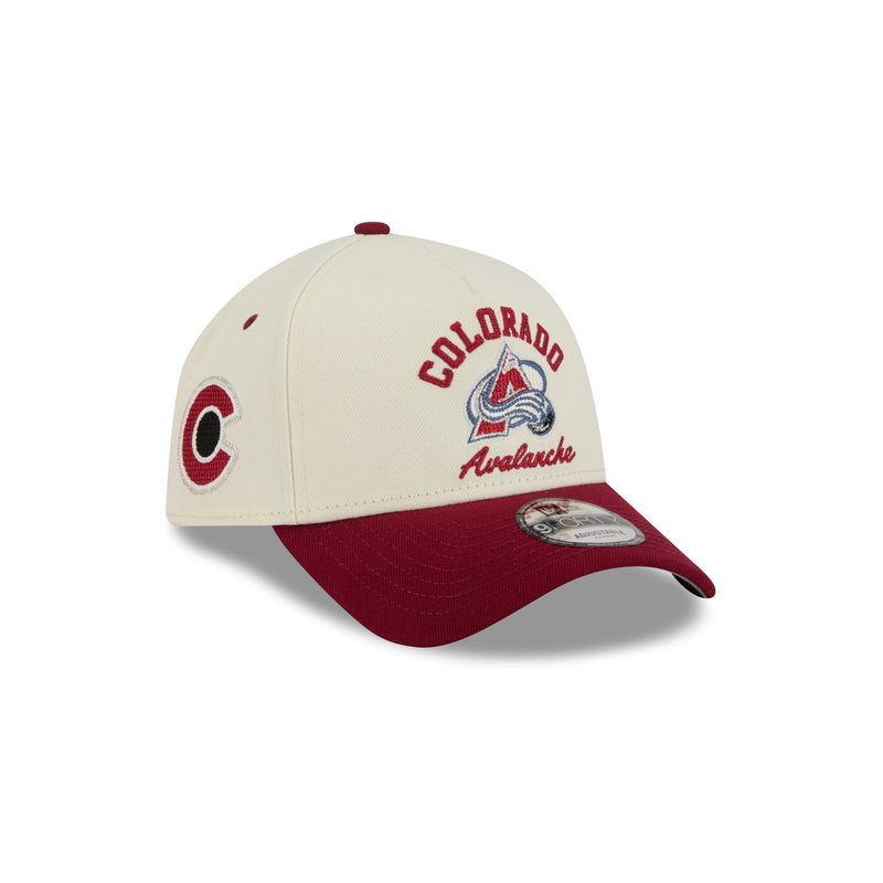 Casquette ajustée New Era 59FIFTY Colorado Avalanche pour homme, coloris noir éclatant