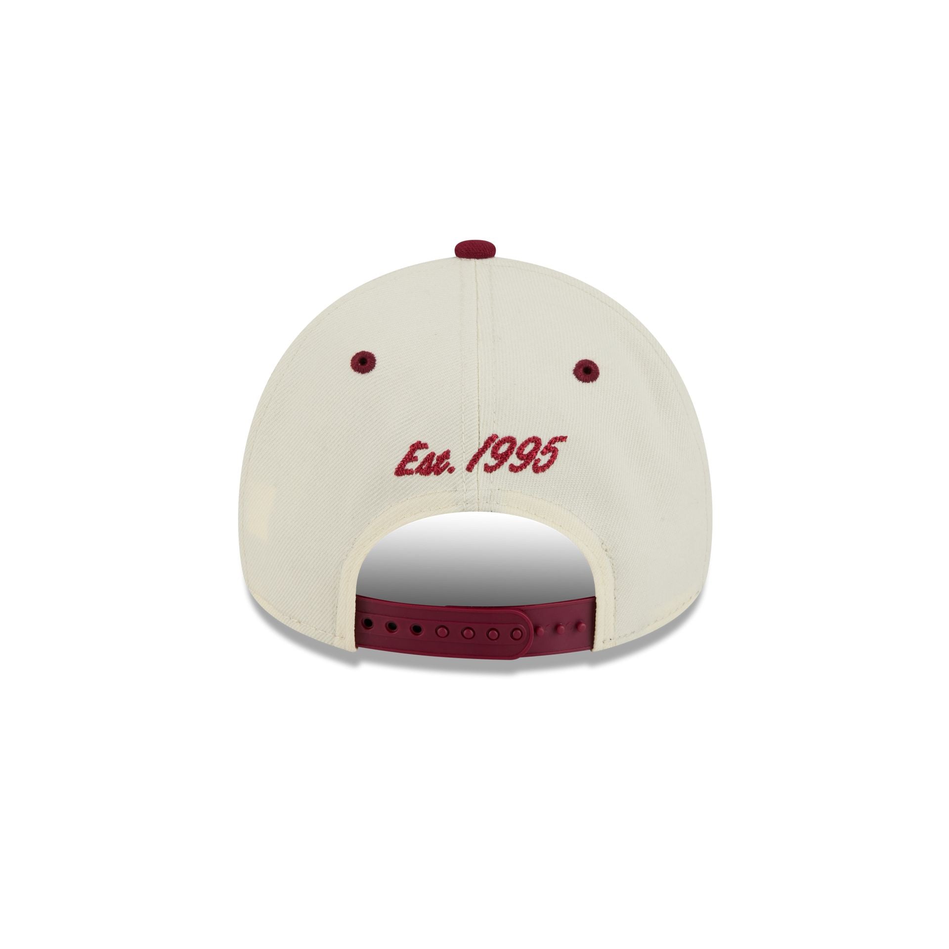 Colorado Avalanche Chrome White Arched 9FORTY A-Frame Snapback Hat