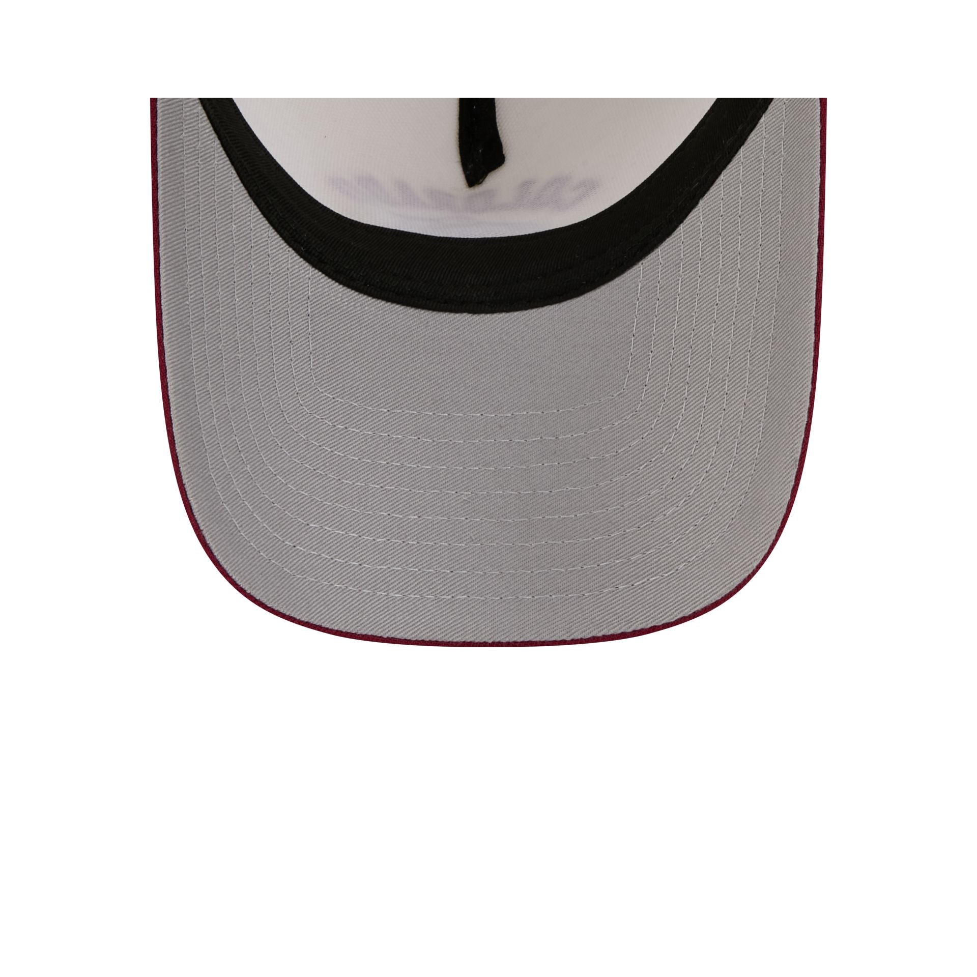 Colorado Avalanche Chrome White Arched 9FORTY A-Frame Snapback Hat