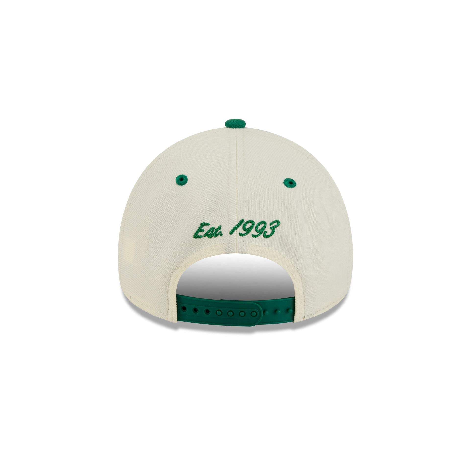 Dallas Stars Chrome White Arched 9FORTY A-Frame Snapback Hat