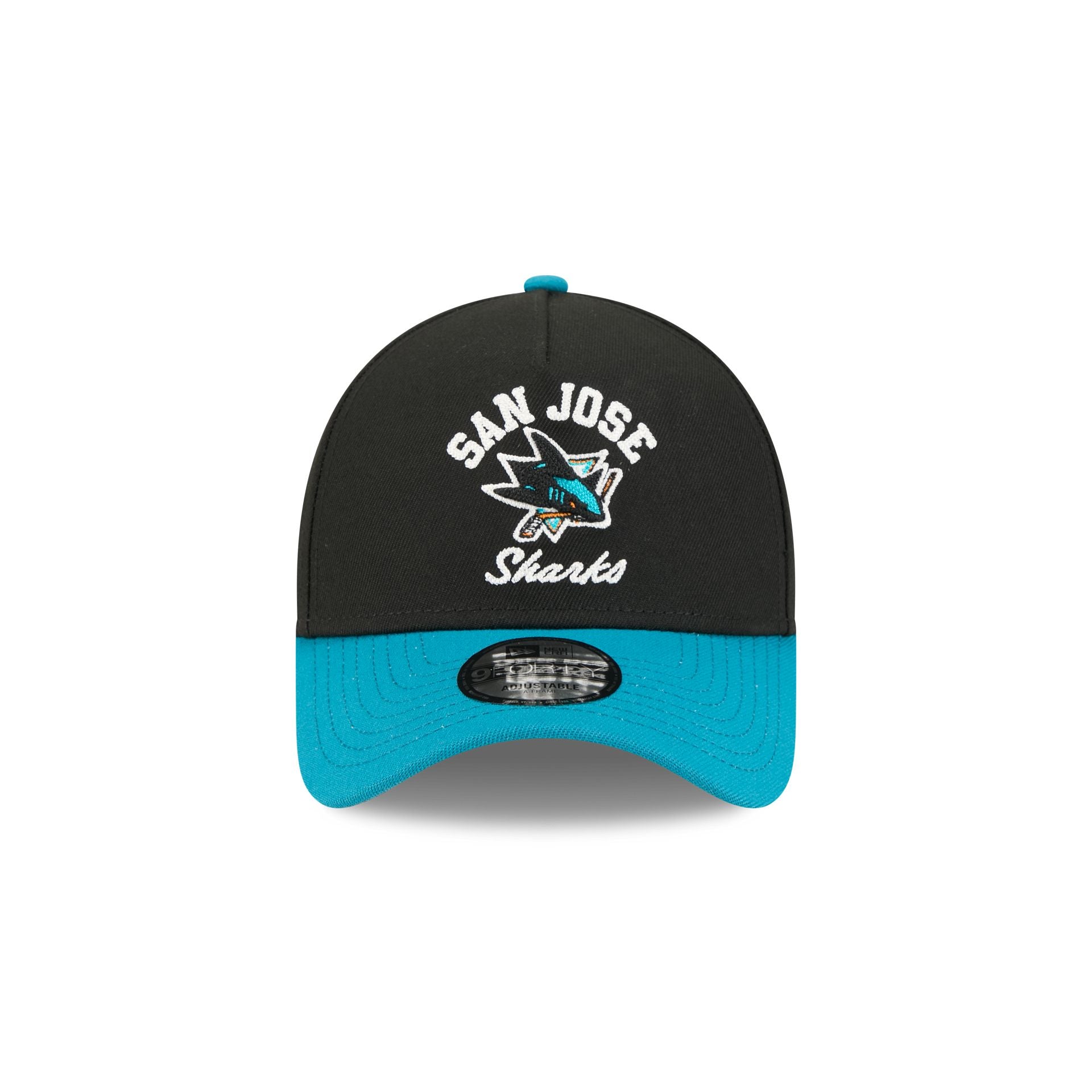 San Jose Sharks Arched 9FORTY A-Frame Snapback Hat