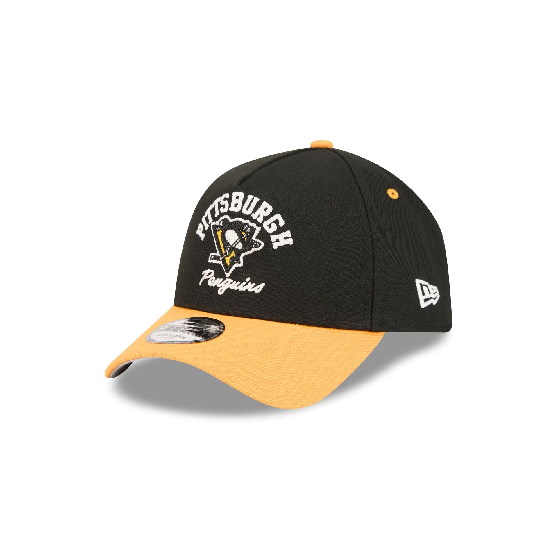 Pittsburgh Penguins Arched 9FORTY A-Frame Snapback Hat