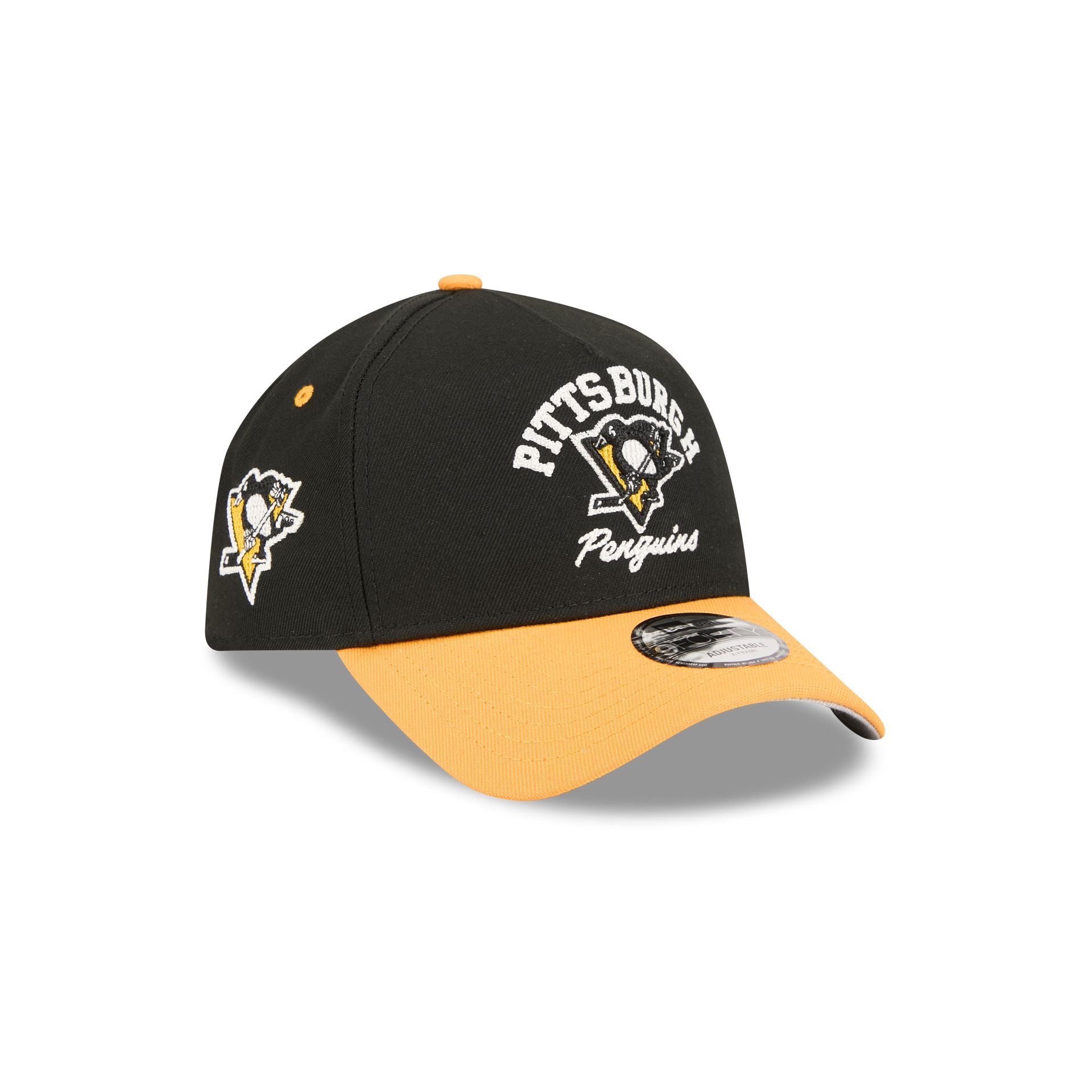 Pittsburgh Penguins Arched 9FORTY A-Frame Snapback Hat