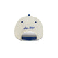 Edmonton Oilers Chrome White Arched 9FORTY A-Frame Snapback Hat