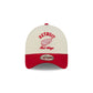 Detroit Red Wings Chrome White Arched 9FORTY A-Frame Snapback Hat
