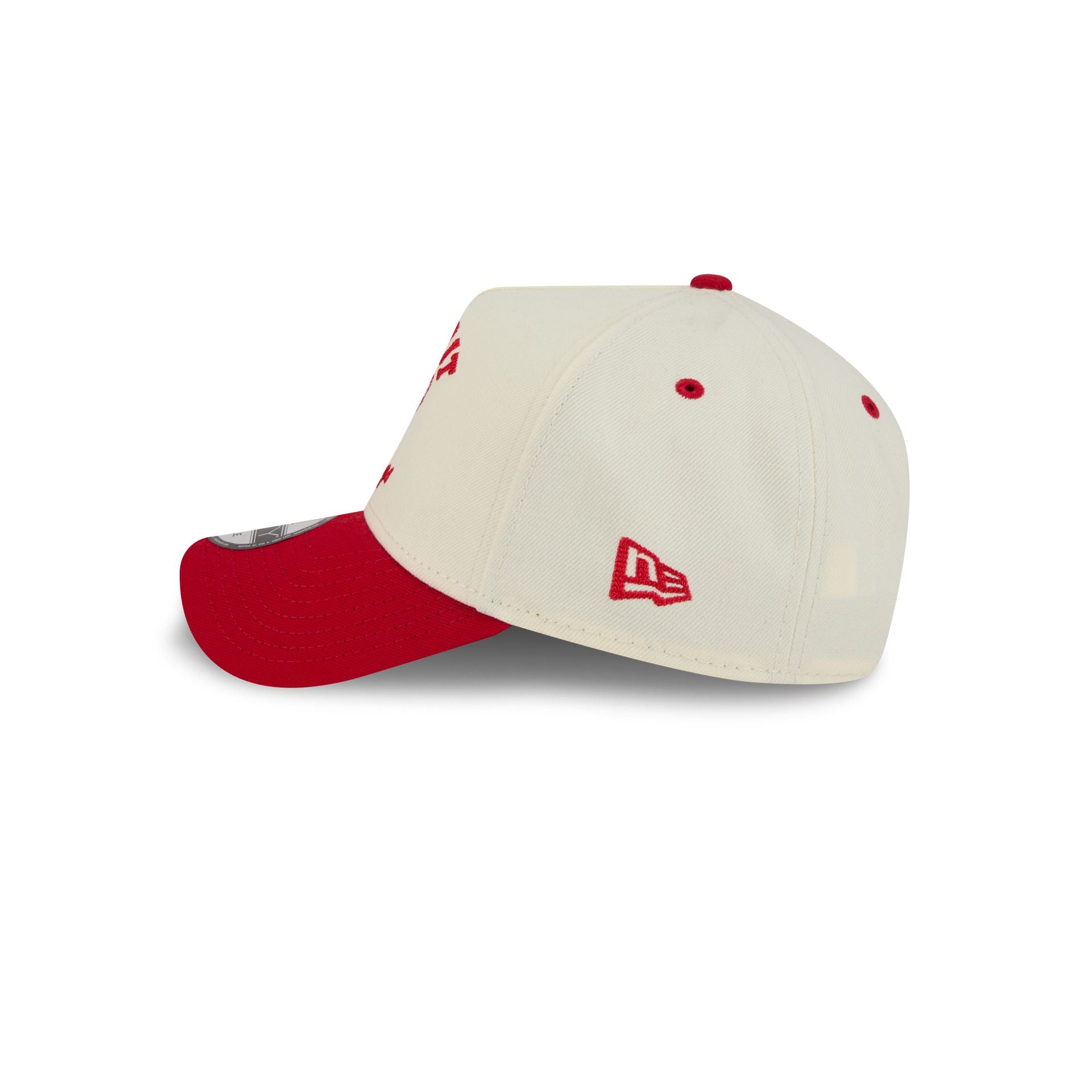 Detroit Red Wings Chrome White Arched 9FORTY A-Frame Snapback Hat