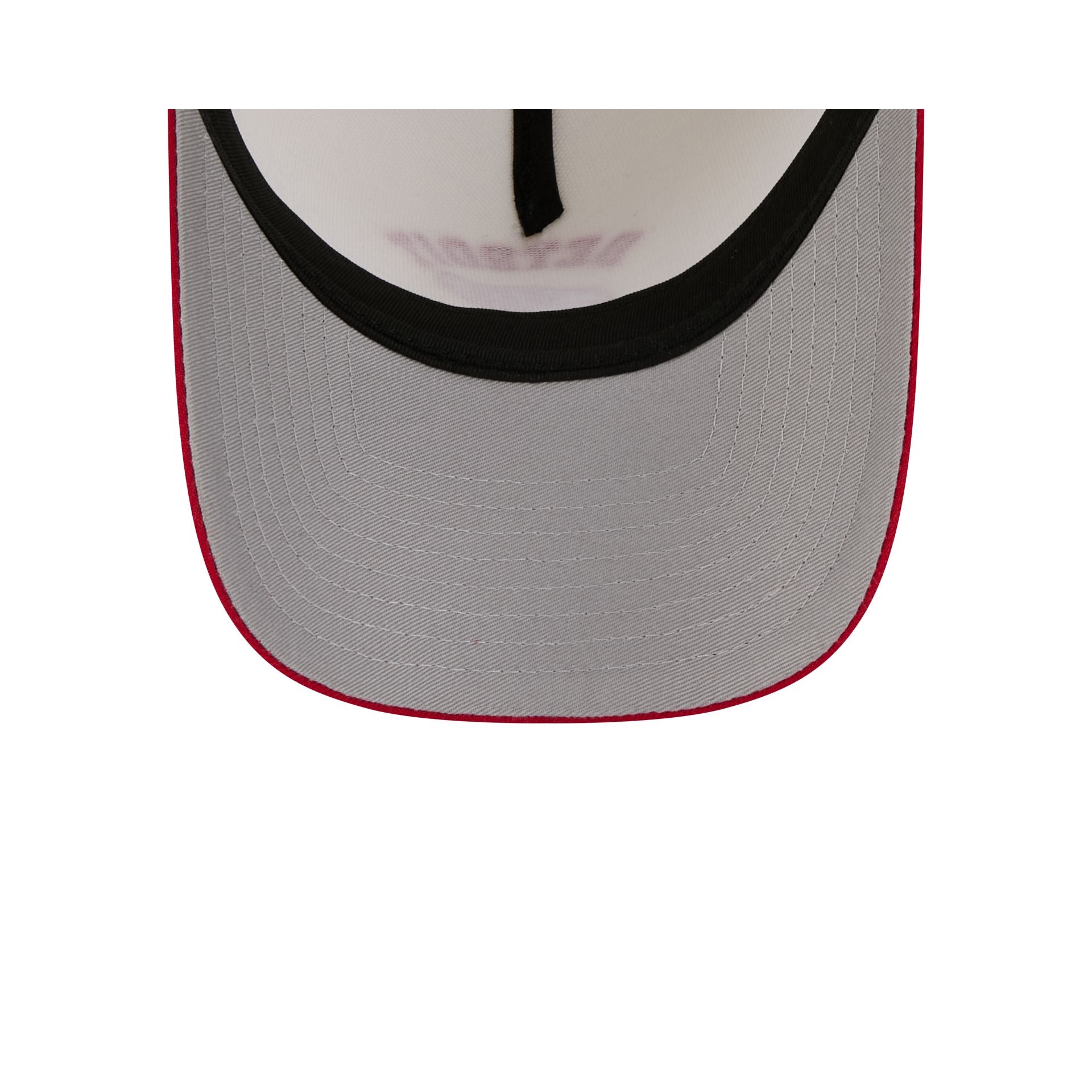 Detroit Red Wings Chrome White Arched 9FORTY A-Frame Snapback Hat