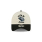 Utah Mammoth Chrome White Arched 9FORTY A-Frame Snapback Hat