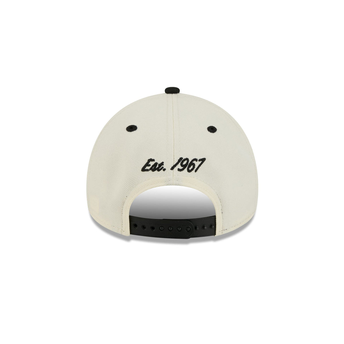 Pittsburgh Penguins Chrome White Arched 9FORTY A-Frame Snapback Hat
