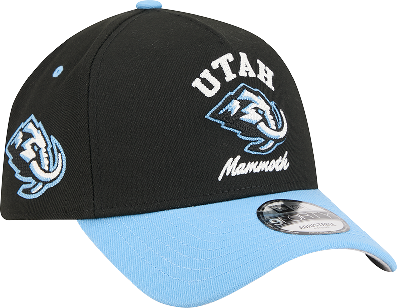 Utah Mammoth Arched 9FORTY A-Frame Snapback Hat