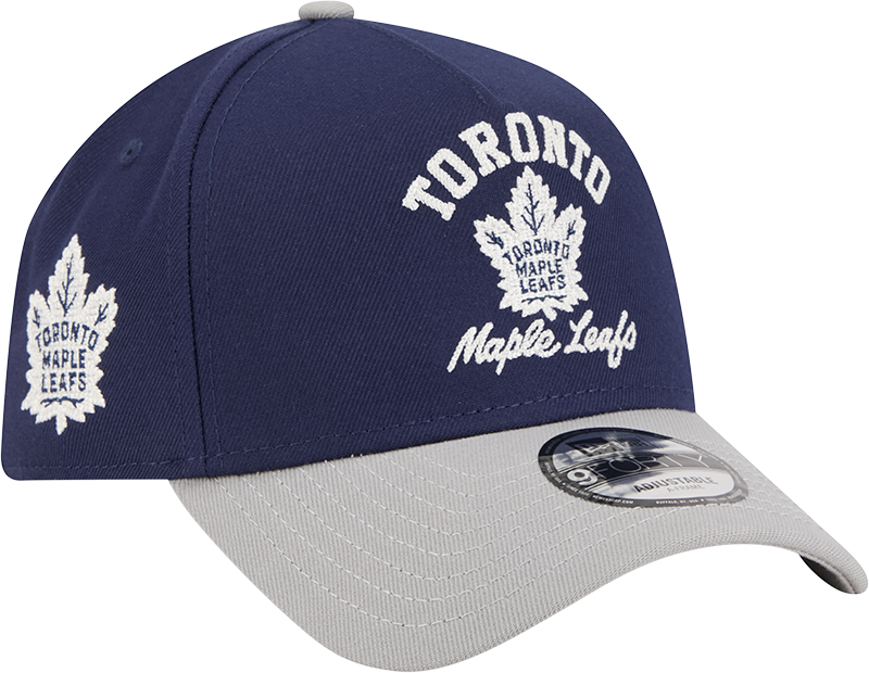 Toronto Maple Leafs Arched 9FORTY A-Frame Snapback Hat