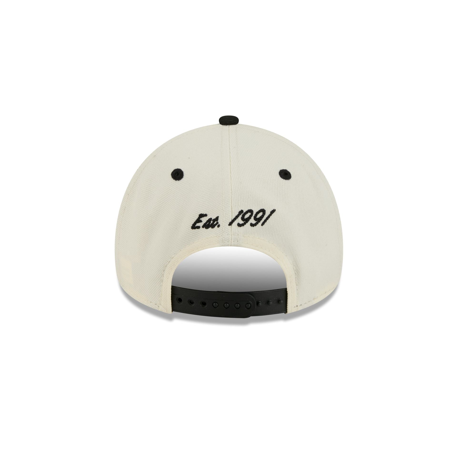 San Jose Sharks Chrome White Arched 9FORTY A-Frame Snapback Hat