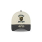 Vegas Golden Knights Chrome White Arched 9FORTY A-Frame Snapback Hat