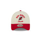 New Jersey Devils Chrome White Arched 9FORTY A-Frame Snapback Hat
