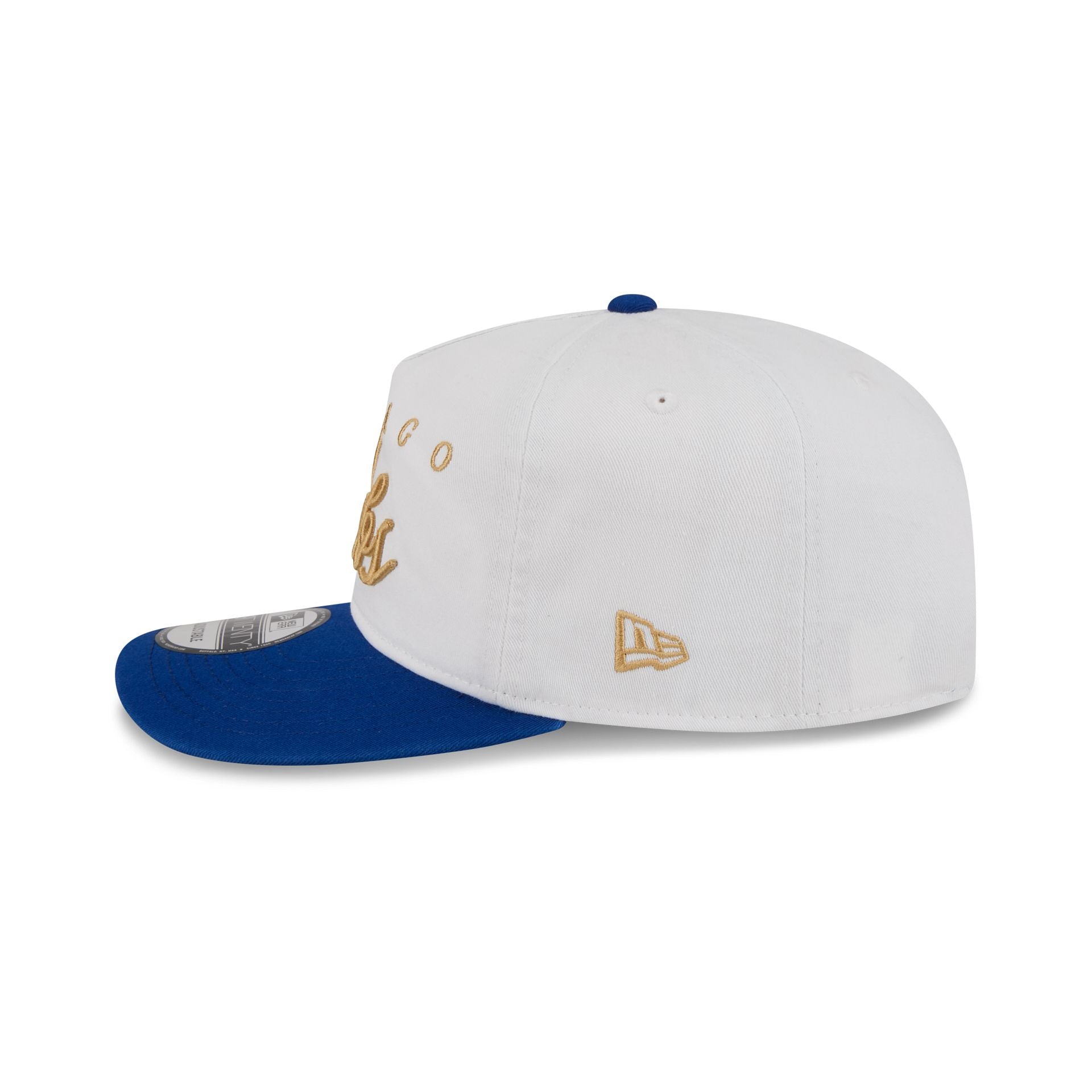 Chicago Cubs Gold Scripted 19TWENTY Adjustable Hat