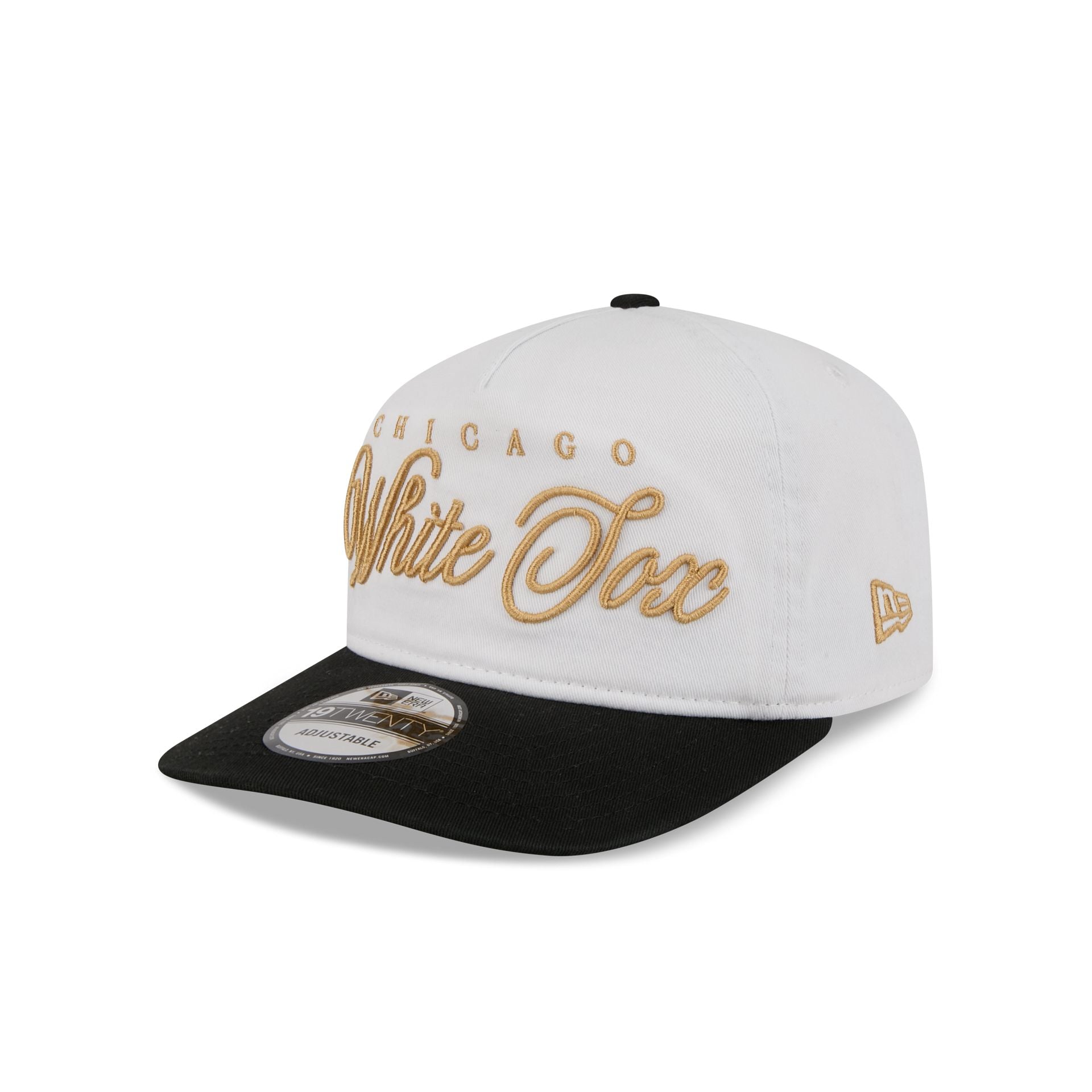 Chicago White Sox Gold Scripted 19TWENTY Adjustable Hat