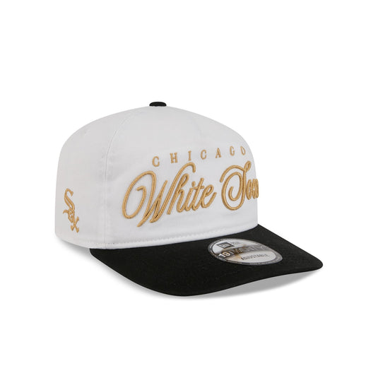 Chicago White Sox Gold Scripted 19TWENTY Adjustable Hat - New Era Cap
