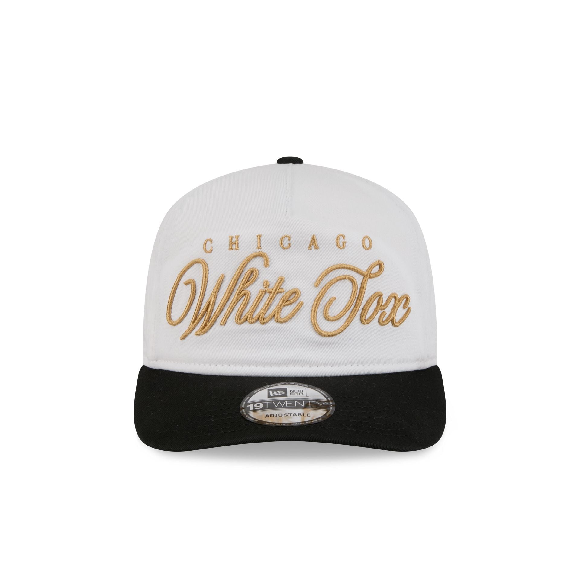 Chicago White Sox Gold Scripted 19TWENTY Adjustable Hat