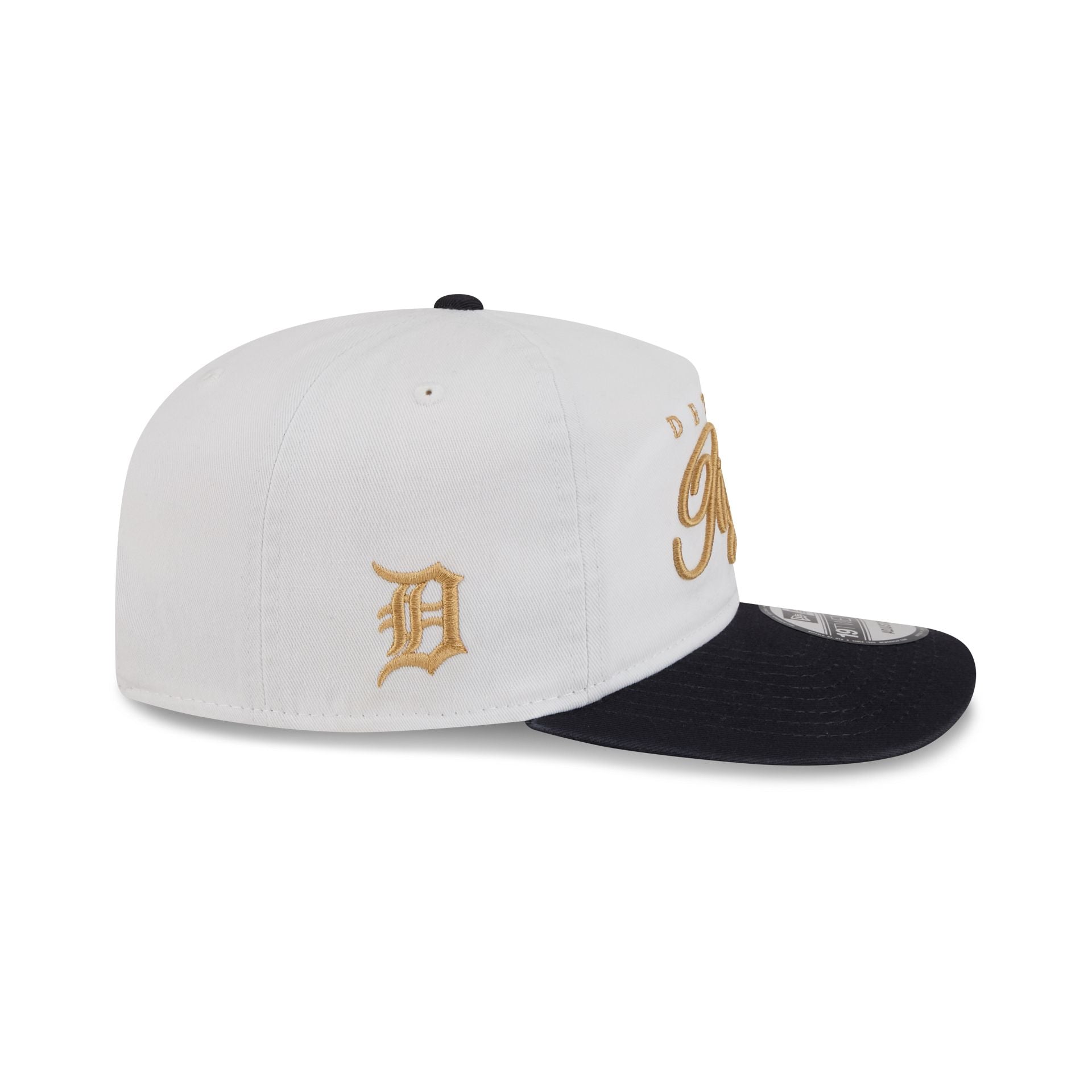 Detroit Tigers Gold Scripted 19TWENTY Adjustable Hat