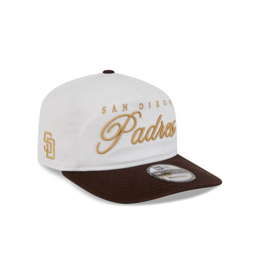 San Diego Padres Gold Scripted 19TWENTY Adjustable Hat - New Era Cap