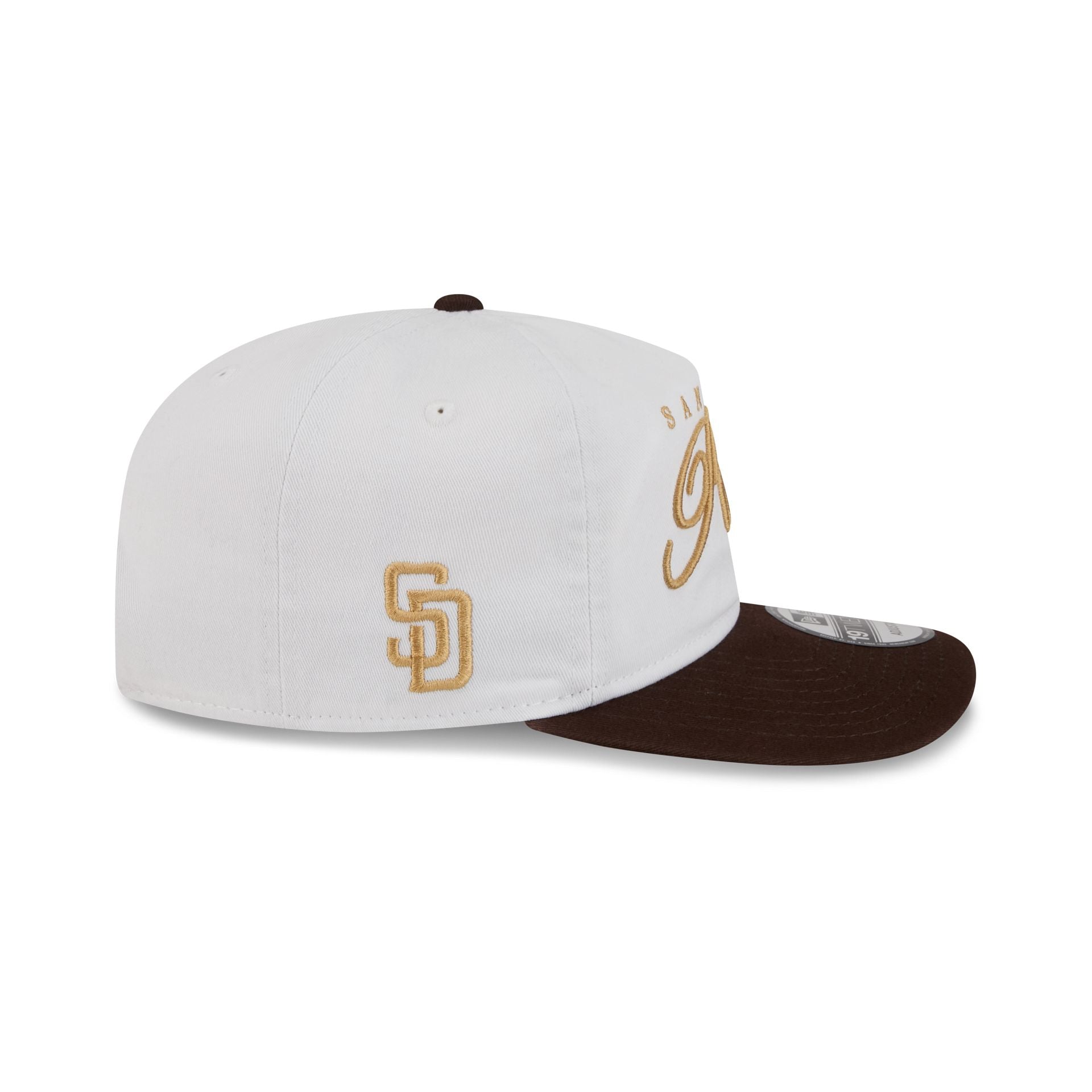 San Diego Padres Gold Scripted 19TWENTY Adjustable Hat