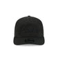 San Diego Padres All Black Scripted 19TWENTY Adjustable Hat