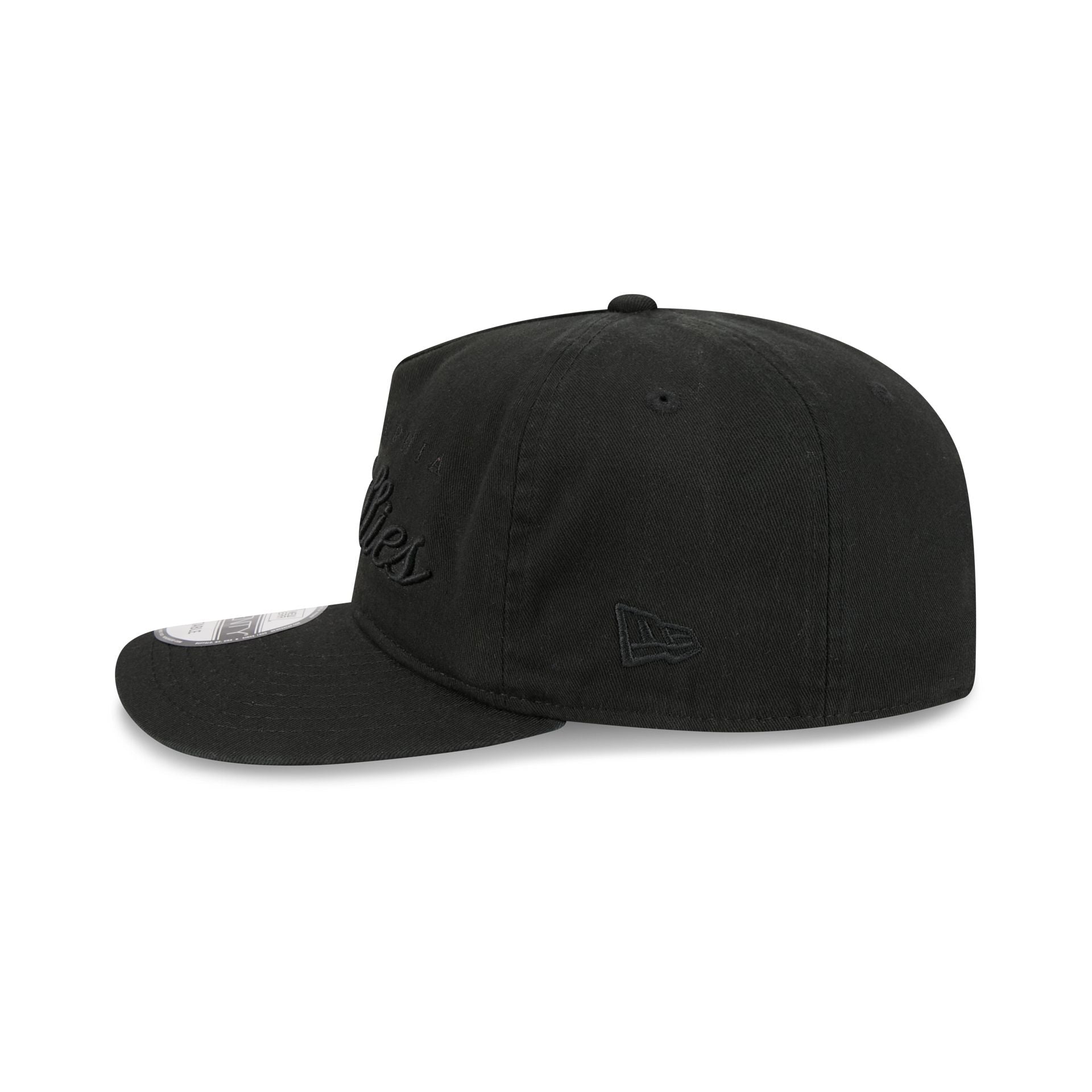 Philadelphia Phillies All Black Scripted 19TWENTY Adjustable Hat