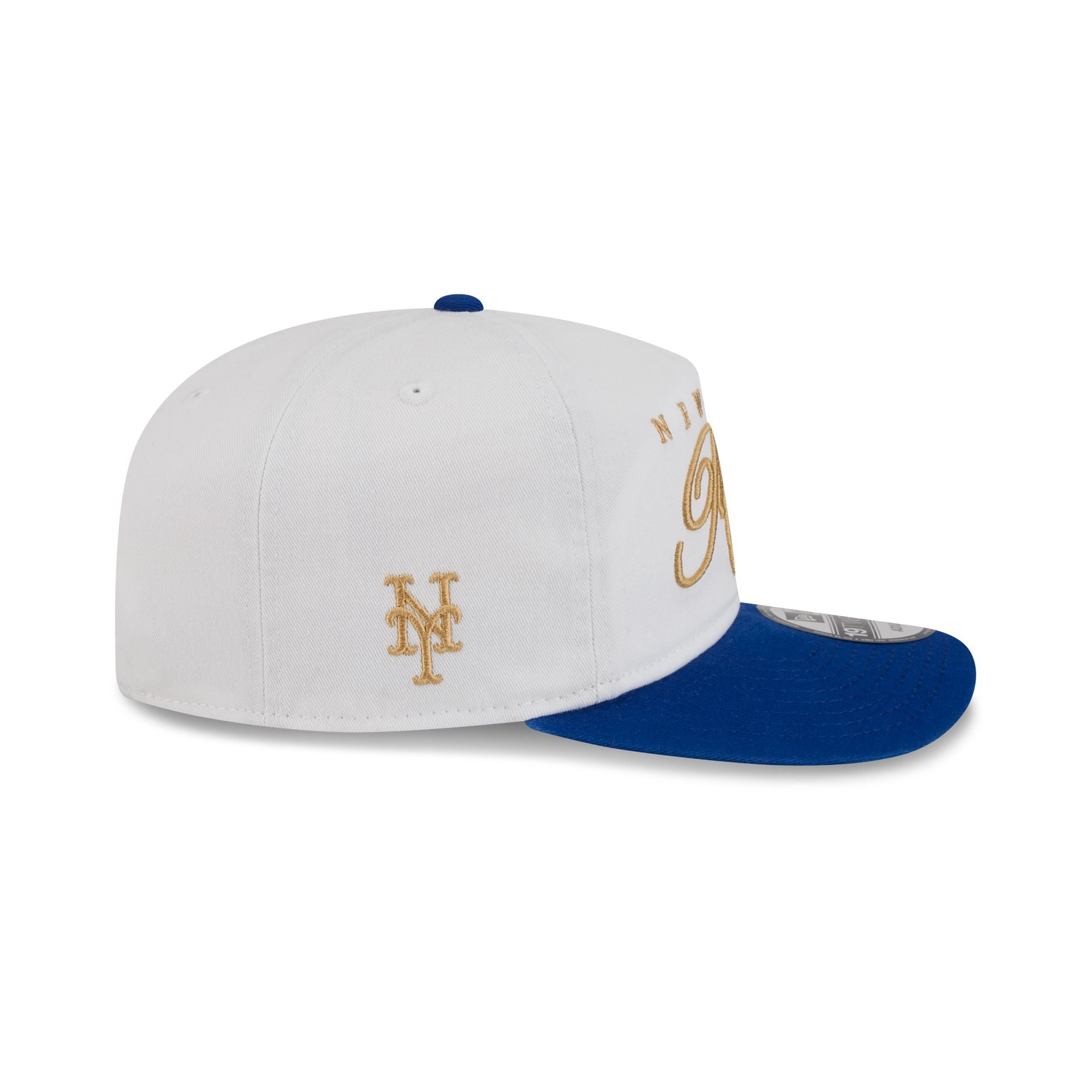 New York Mets Gold Scripted 19TWENTY Adjustable Hat