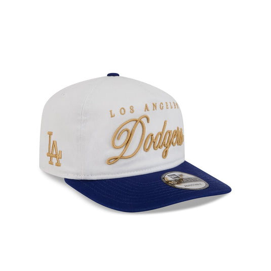 Los Angeles Dodgers Gold Scripted 19TWENTY Adjustable Hat - New Era Cap
