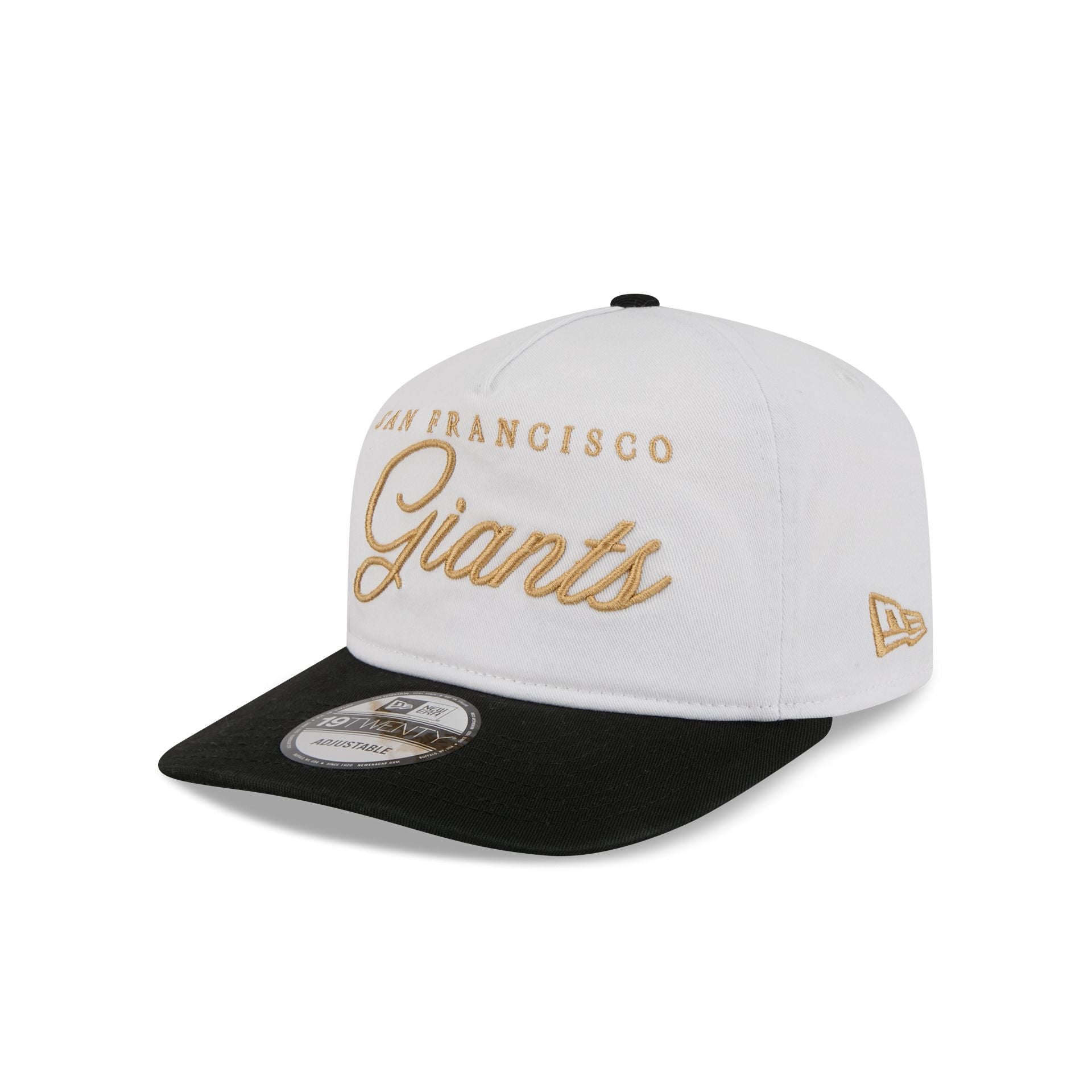 San Francisco Giants Gold Scripted 19TWENTY Adjustable Hat