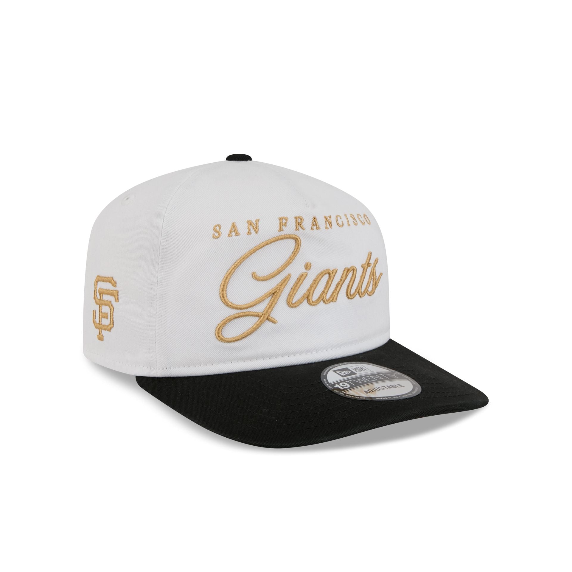 San Francisco Giants Gold Scripted 19TWENTY Adjustable Hat