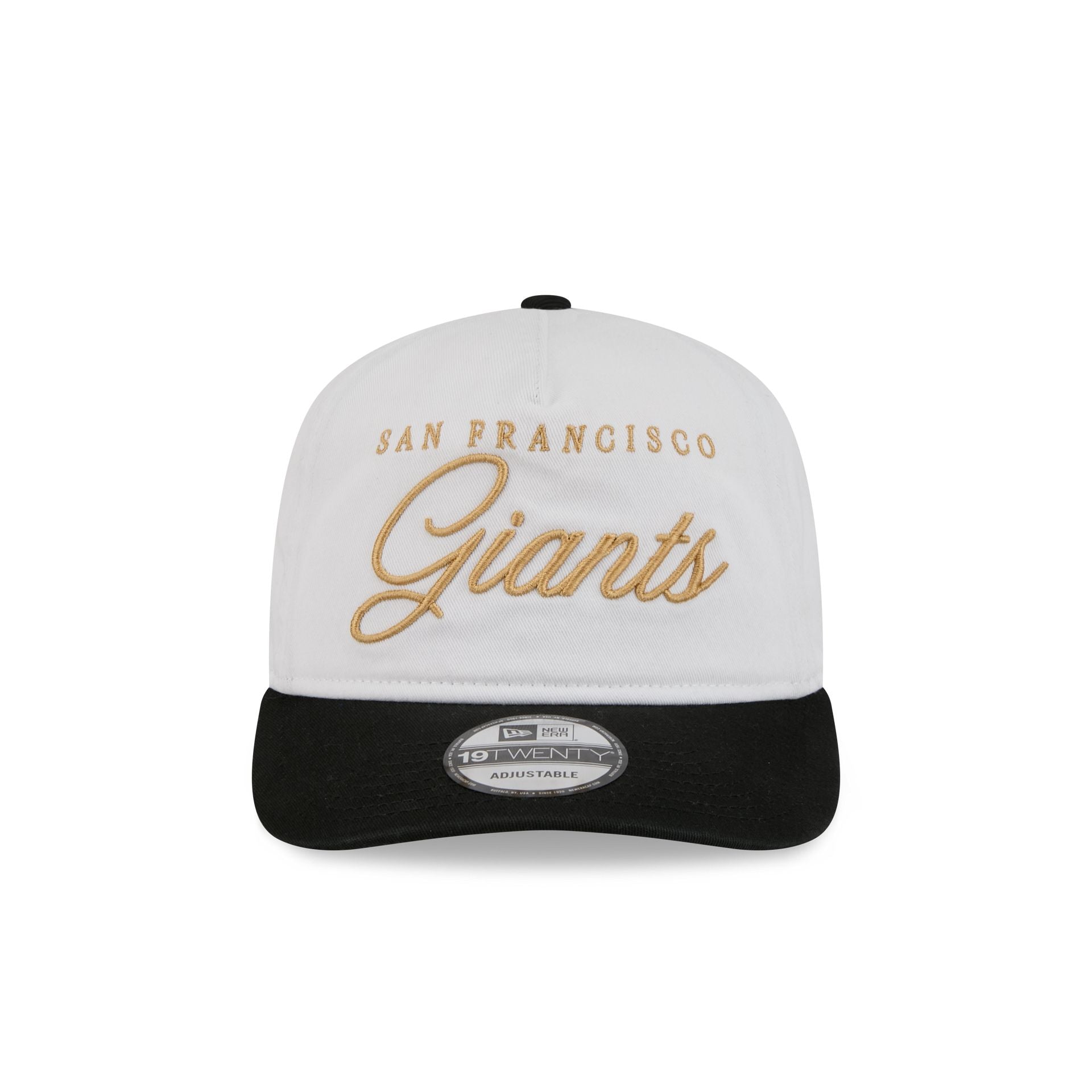 San Francisco Giants Gold Scripted 19TWENTY Adjustable Hat
