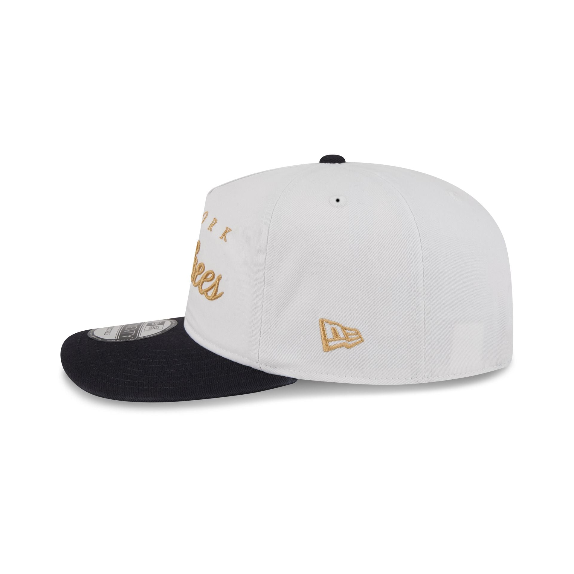 New York Yankees Gold Scripted 19TWENTY Adjustable Hat