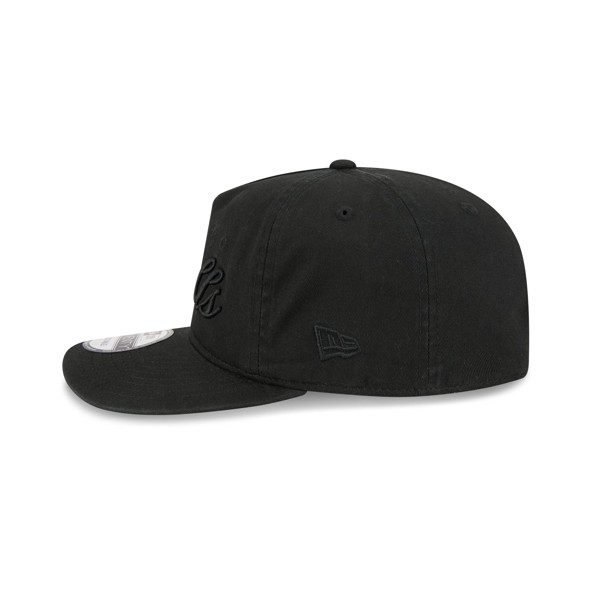 Chicago Bulls All Black Scripted 19TWENTY Adjustable Hat