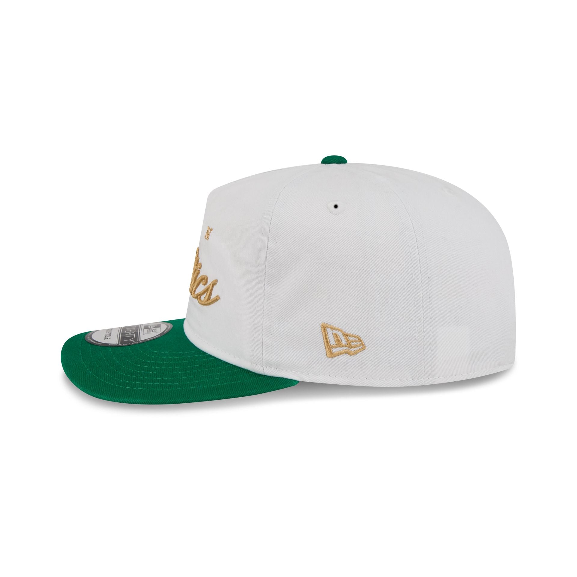 Boston Celtics Gold Scripted 19TWENTY Adjustable Hat