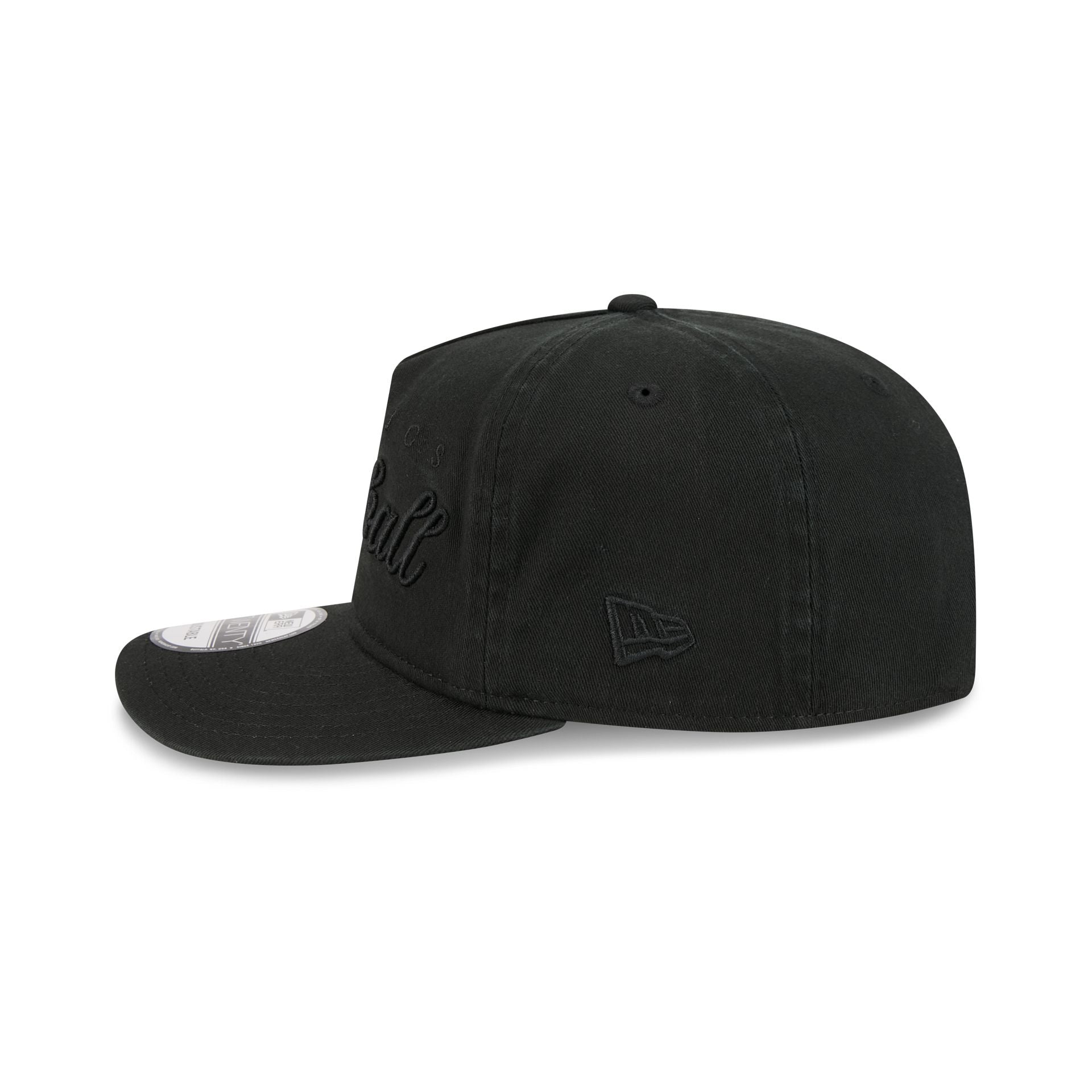 Athletics All Black Scripted 19TWENTY Adjustable Hat