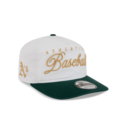 Athletics Gold Scripted 19TWENTY Adjustable Hat - New Era Cap