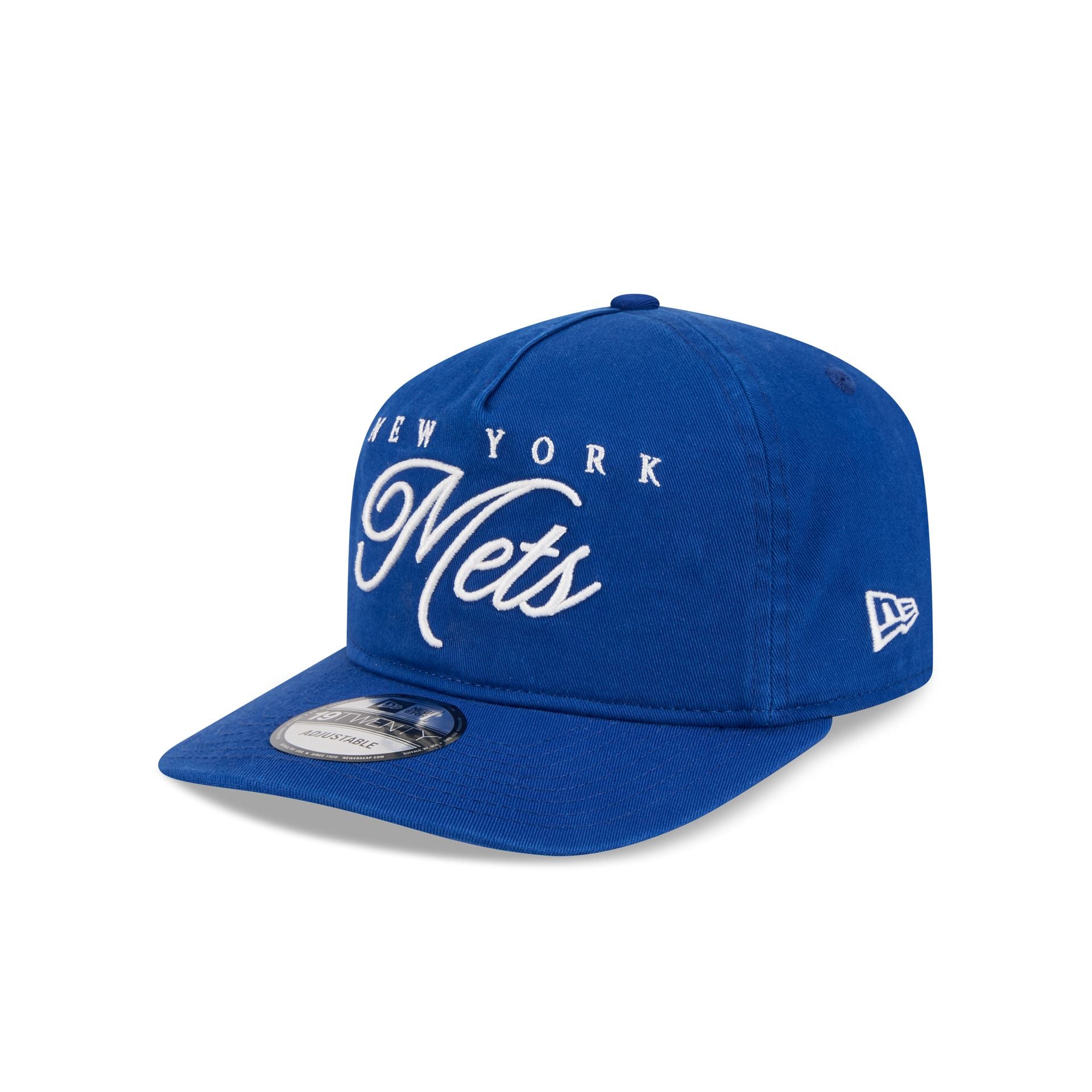 New York Mets Scripted 19TWENTY Adjustable Hat