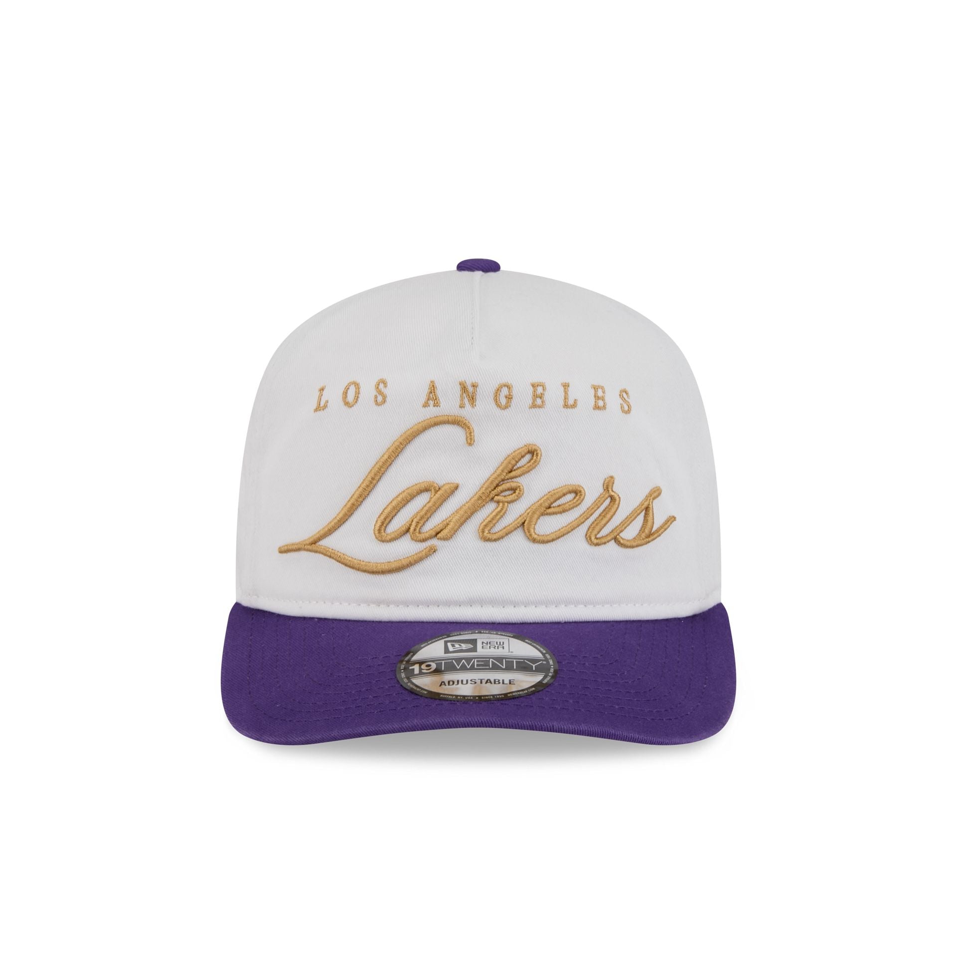 Los Angeles Lakers Gold Scripted 19TWENTY Adjustable Hat
