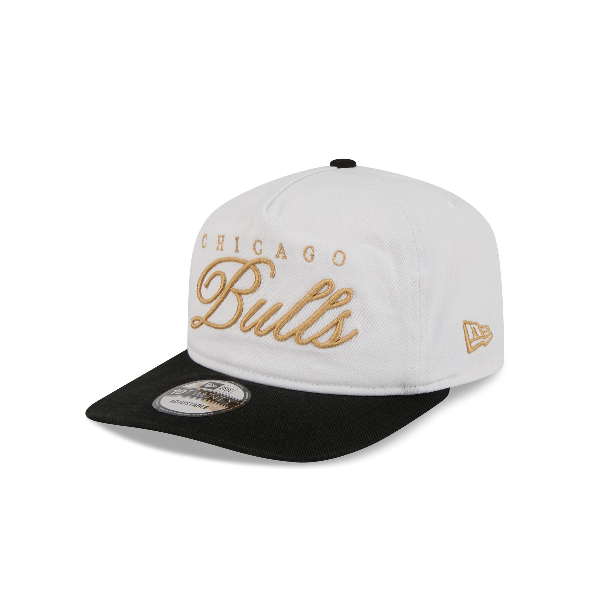 Chicago Bulls Gold Scripted 19TWENTY Adjustable Hat
