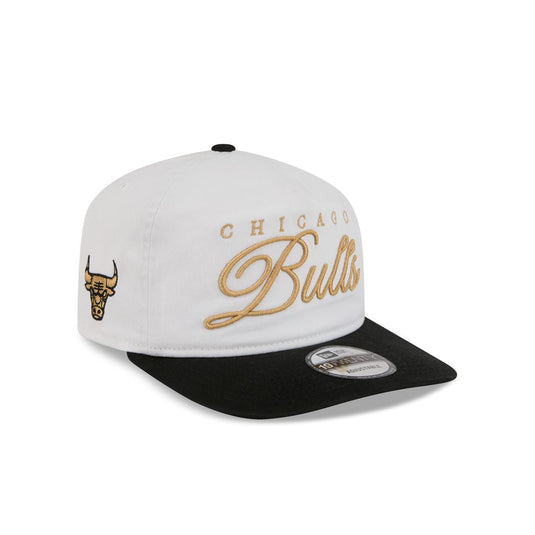 Chicago Bulls Gold Scripted 19TWENTY Adjustable Hat - New Era Cap