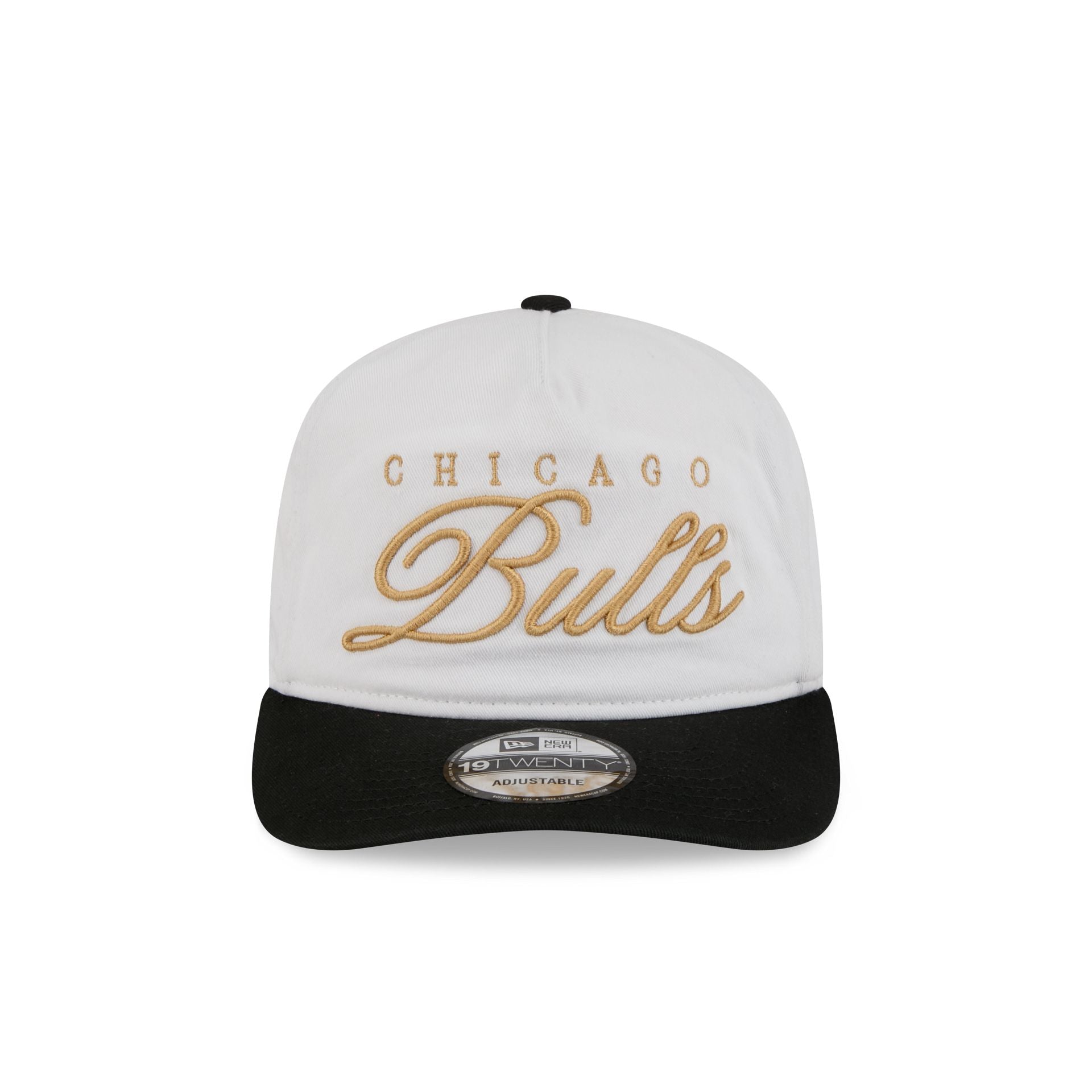 Chicago Bulls Gold Scripted 19TWENTY Adjustable Hat