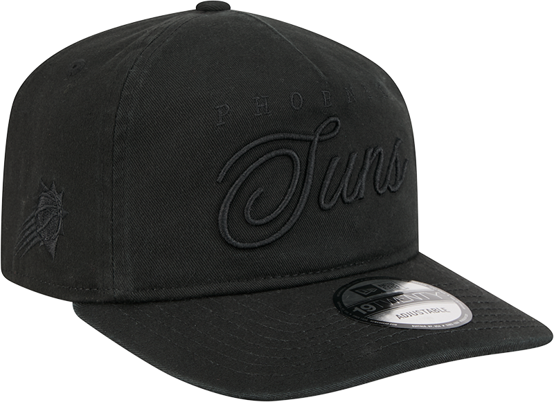 Phoenix Suns All Black Scripted 19TWENTY Adjustable Hat