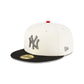 Nigel Sylvester x New York Yankees Chrome White 59FIFTY Fitted Hat