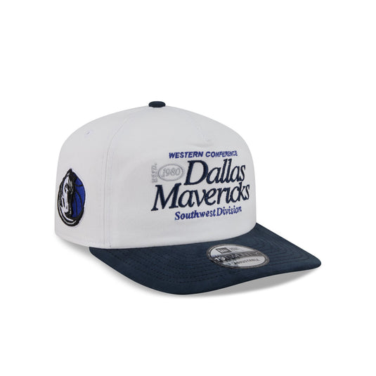 Dallas Mavericks Conference Script 19TWENTY Snapback Hat - New Era Cap