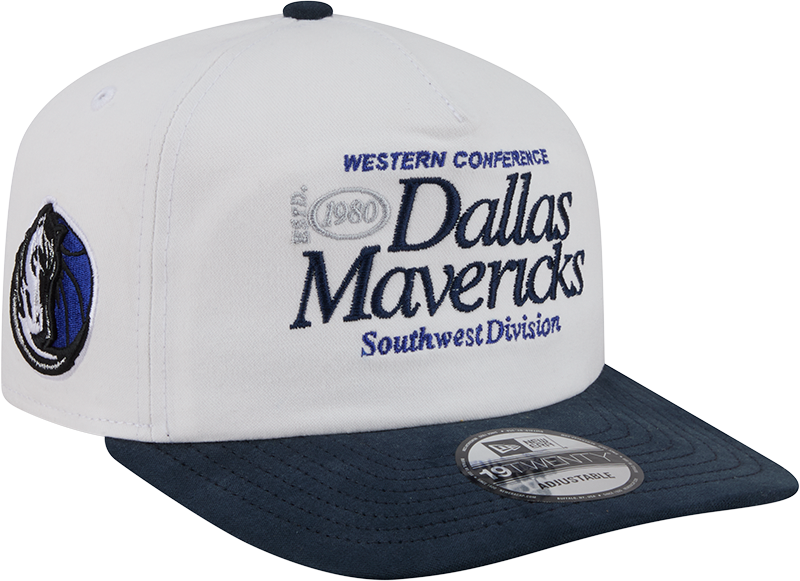 Dallas Mavericks Conference Script 19TWENTY Snapback Hat